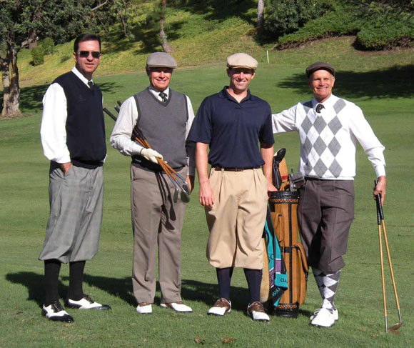पुरुषों के गोल्फ परिधान